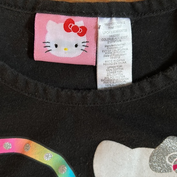 Lot of 2 Hello Kitty T Shirts Sz L 10-12 - Picture 3 of 7